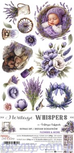 Dodatki do wycinania – Flowers and More – Heritage Whispers - 10ark - Craft o'Clock
