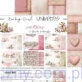 CC-C83-BGU-07-Zestaw papierów do scrapbookingu Craft o'Clock - Baby Girl Universe - 6ark - 20x20cm