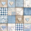 CC-C84-BBU-07-Zestaw papierów do scrapbookingu Craft o'Clock - Baby Boy Universe - 20x20cm - 6ark