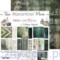 CC-F37-NM-07-Zestaw papierów do scrapbookingu Craft o'Clock - The November Man - 6ark - 20x20cm
