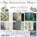 Zestaw papierów do scrapbookingu Craft o'Clock - The November Man - 15x15cm