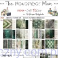CC-F37-NM-09-Zestaw papierów do scrapbookingu Craft o'Clock - MIX The November Man - 20x20cm - 12ark
