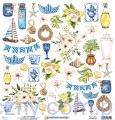 Zestaw papierów do scrapbookingu Mintay - Mediterranean Heaven - 30x30cm