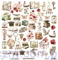 MT-ACA-09-Papier do scrapbookingu do wycinania Mintay - Academia - dodatki do wycięcia