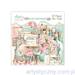 Mintay die cuts - In my Craftroom - wycięte elementy - 60 sztuk