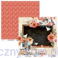 Zestaw papierów do scrapbookingu Mintay - School Day - 30x30cm MT-SCH-07
