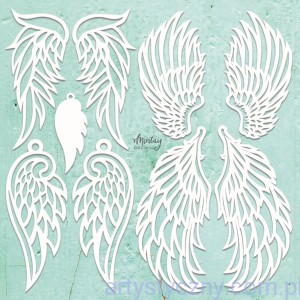 Tekturki Mintay Chippies - Angel Wings Set - Skrzydła MT-CHIP2-D19