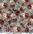 Papier dwustronny do scrapbookingu Mintay 30x30cm - Antique Shop MT-ANT-05