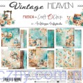 CC-F36-VH-10-Zestaw papierów do scrapbookingu Craft o-Clock - Vintage Heaven - 15x15cm