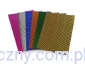 Tektura falista metaliczna 6 kolorów - 6xA4