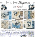 CC-C86-MME-00-Zestaw papierów do scrapbookingu Craft o'Clock - Mr And Mrs Elegance - 30x30cm