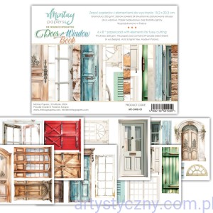 Zestaw papierów Mintay do wycinania Door and Window Book 
