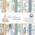 P13 Christmas Charm mały bloczek papierów do scrapbookingu 15x15cm P13-CHC-09 okładka zestawu.