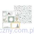 Zestaw papierów 15x15cm P13 - Christmas Charm - Bloczek P13-CHC-09