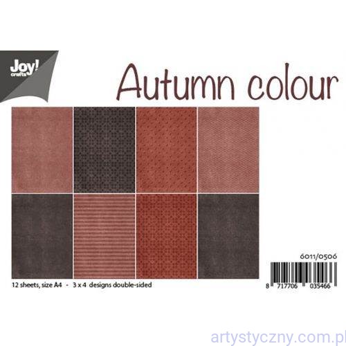 Zestaw papierów do scrapbookingu Joy! Crafts - Autumn Colour - 12xA4 - 6011/0506