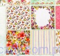 Zestaw Papierów Dovecraft Bohemian ~ 15x15cm ~ 12ark