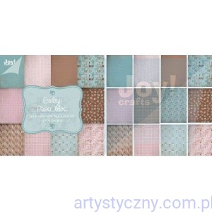 Zestaw papierów Joy Crafts - BABY - 30x30cm - 12ark