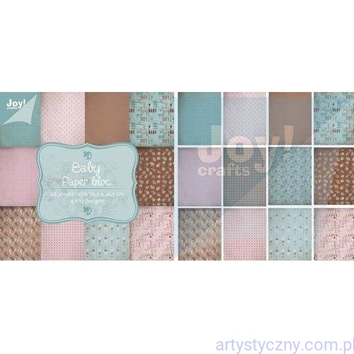 Zestaw papierów Joy Crafts - BABY - 30x30cm - 12ark