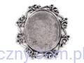 Metalowa Zawieszka Baza pod Kaboszon 35x40mm