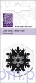 Stempel Akrylowy CartUs ~ Crystal Flower Head ~ Kwiatowa Śnieżynka - 1105