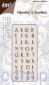 Wykrojnik Joy! Crafts - Alphabet and Numbers - Alfabet 6002/0140