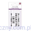 Stempel Akrylowy - BE MY VALENTINE  016