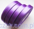 Tasiemka satynowa, wstążka 12mm - Fioletowa 114
