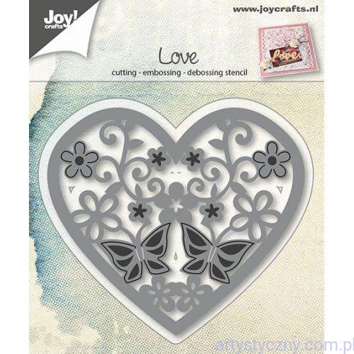 Wykrojnik Joy! Crafts - Love Heart - Kwiatowe Serce 6002/0664
