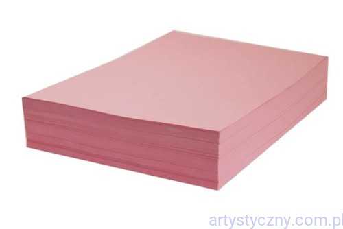 Baza do Kartek - Papier Różowy 160g- 10x A4