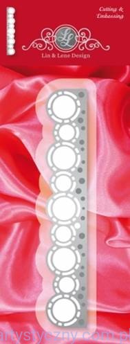 Wykrojnik Joy! Crafts  - Border Lamówka Kółka 1201/0067