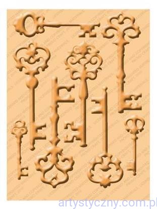 Folder Cuttlebug A6 - Sentimentals - Barokowe Klucze