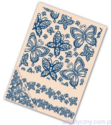 Foldery Tattered Lace - Butterflies 4 szt Motyle TTL/EF033/D