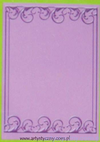 Folder Cuttlebug B6 - Winter Frolic - Ozdobna Ramka