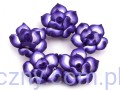 Koraliki KWIATKI FIMO 25mm - Granatowe - 10 szt