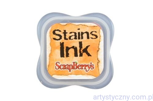 Stains Ink Pad Orange - Pomarańczowy Tusz Pigmentowy