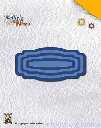 Wykrojniki Nellie 6 szt - Ramki Tagi MFD066