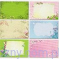Papiery Ozdobne Dream Land,  Toppers 12ark, 7,5x12cm