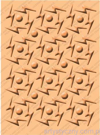 Folder Cuttlebug A6 - ROBOTZ - Tło