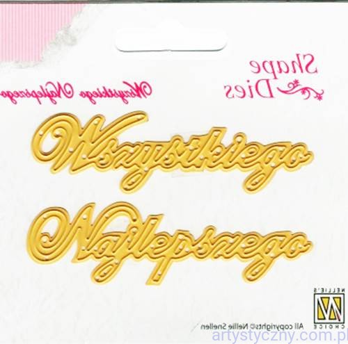 Wykrojniki Nellie - Wszystkiego Najlepszego SD067