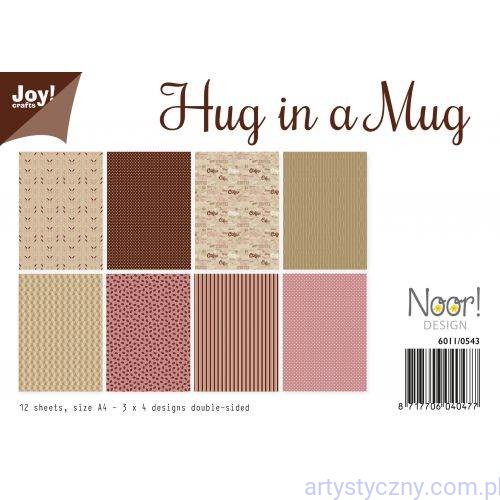Zestaw papierów do scrapbookingu Joy! Crafts - Hug in a Mug - 12xA4 - 6011/0543