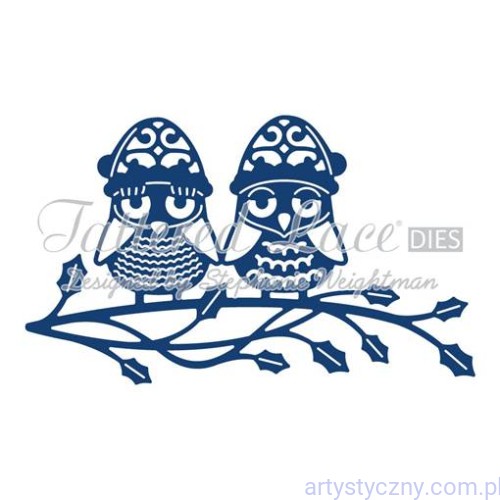 Wykrojnik Tattered Lace - Christmas Owls - Sowy TTL/D871/D