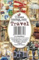 Papiery Mini do Scrapbookingu M76, Travel, Podróże, 24ark