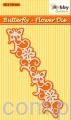 Wykrojnik Nellie's Choice - Border Lamówka Kwiaty Motyle HSDJ009