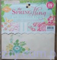 Papier Ozdobny - the Spring Fling Rhinestone Stack - 30,5x30,5 cm - 24 ark