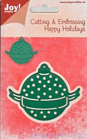 Wykrojnik Joy! Crafts - Happy Holidays - Bombka 6002/2014