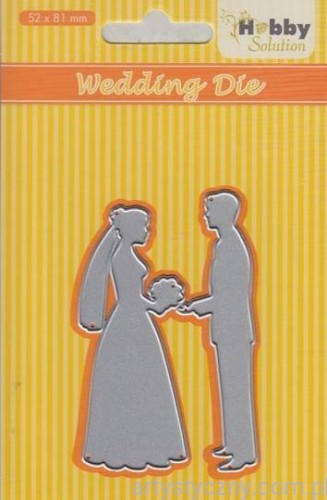 Wykrojnik Nellie's Choice  - Wedding - Młoda Para HSDJ027