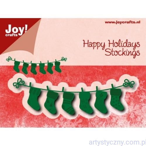 Wykrojnik Joy! Crafts - Happy Holidays Stockings - Skarpety 6002/0534