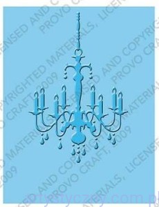 Używany Folder Cuttlebug -  Żyrandol - nr5