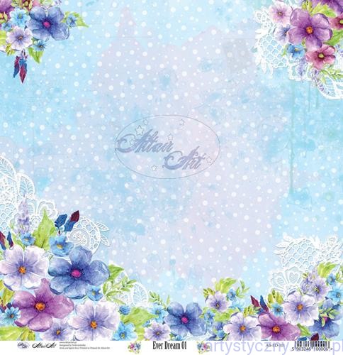 ALT-ED-101 Papier Dwustronny Altair Art 30x30cm - Ever Dream 01