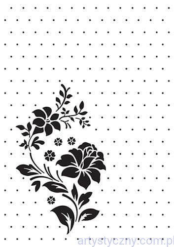 Folder Nellie - Rose Ornament - Róża - VINF008